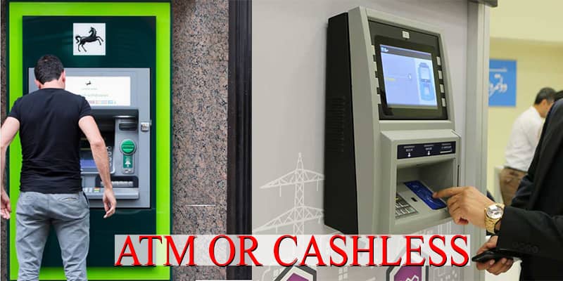 تفاوت ATM و کش لس
