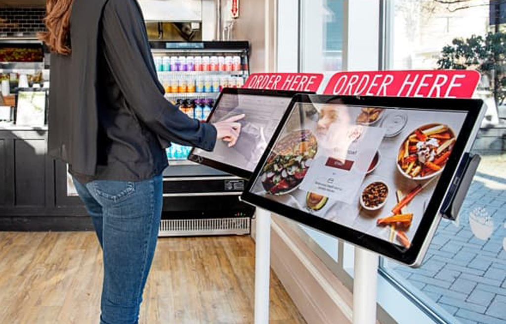 سفارش گیری با کیوسک خدماتی